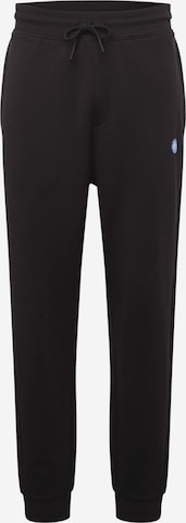 Effilé Pantalon 'Nompio' HUGO en noir : devant