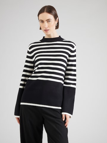 s.Oliver BLACK LABEL Trui in Zwart: voorkant