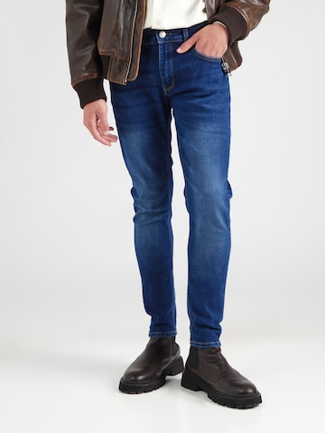 Only & Sons Skinny Τζιν 'ONSWARP' σε μπλε: μπροστά