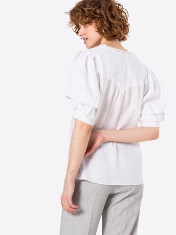 Line of Oslo Bluse 'Pie' in Weiß