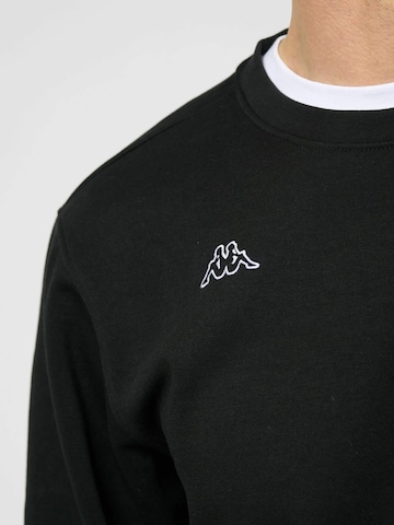 KAPPA Sweatshirt 'Trullo' i sort