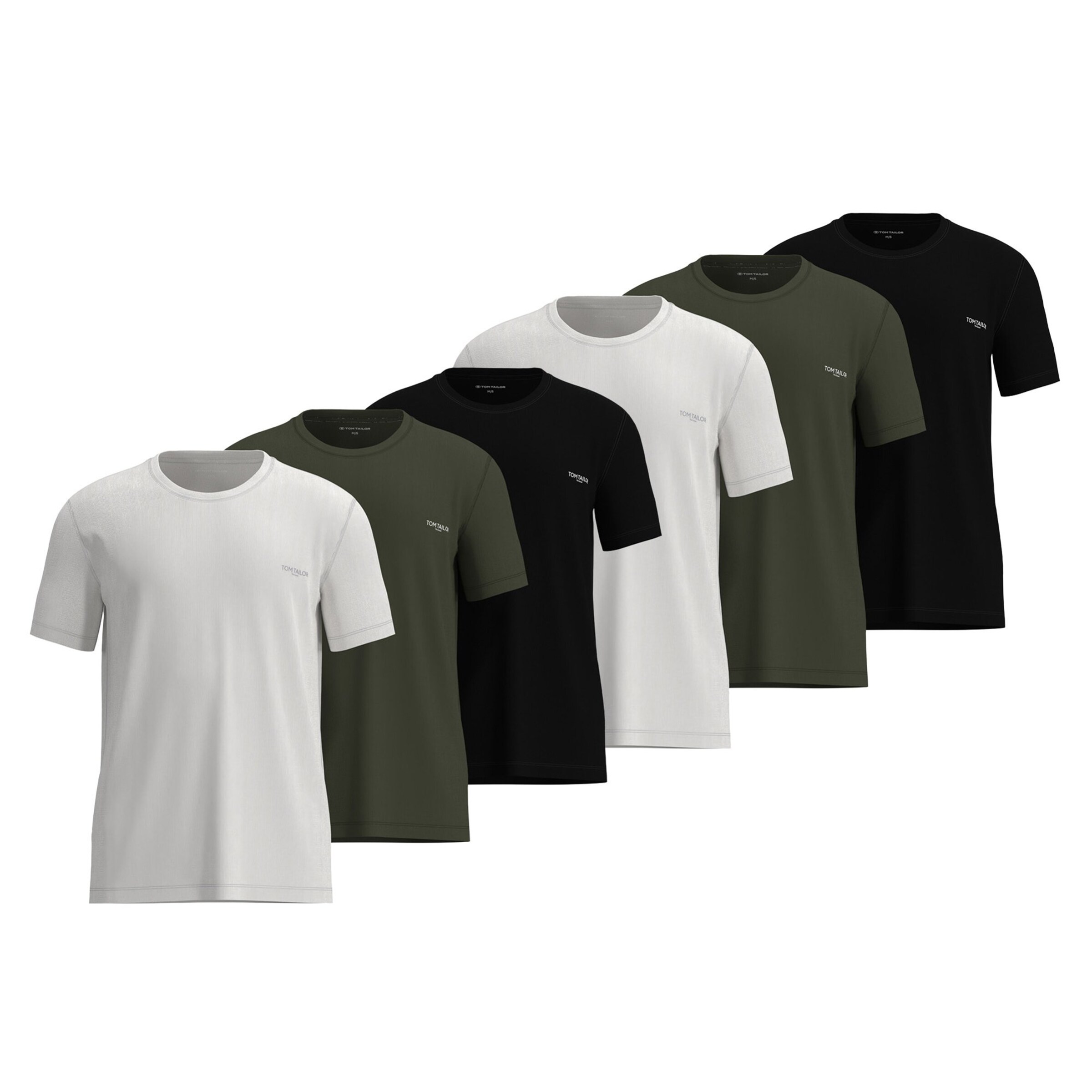 TOM TAILOR Shirt in Mixed colours: front