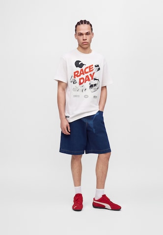 PUMA Футболка 'F1 Race Day' в Белый