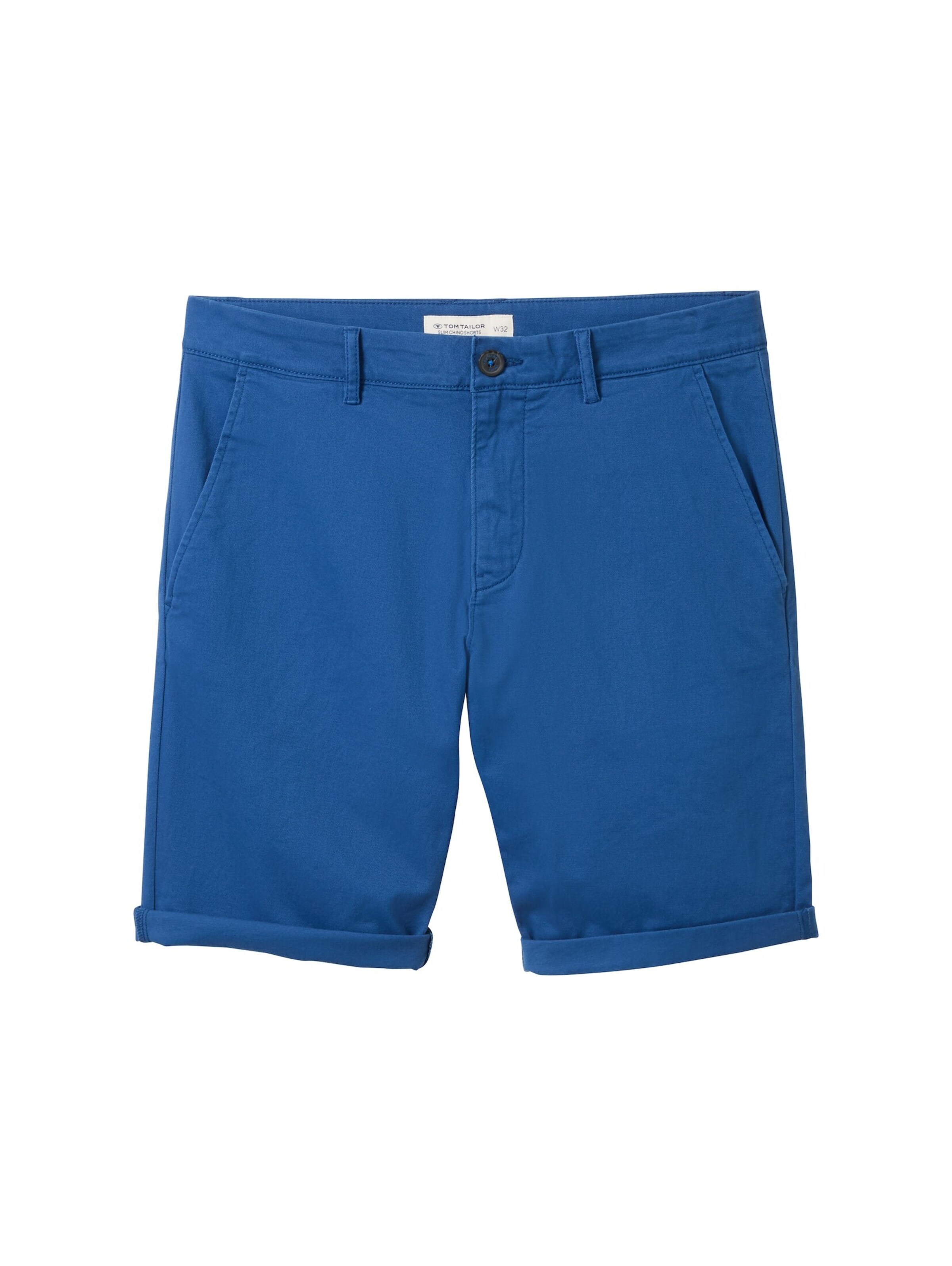 TOM TAILOR Shorts in Blau: Vorderseite