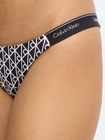 Calvin Klein Swimwear Bikinihose in Schwarz