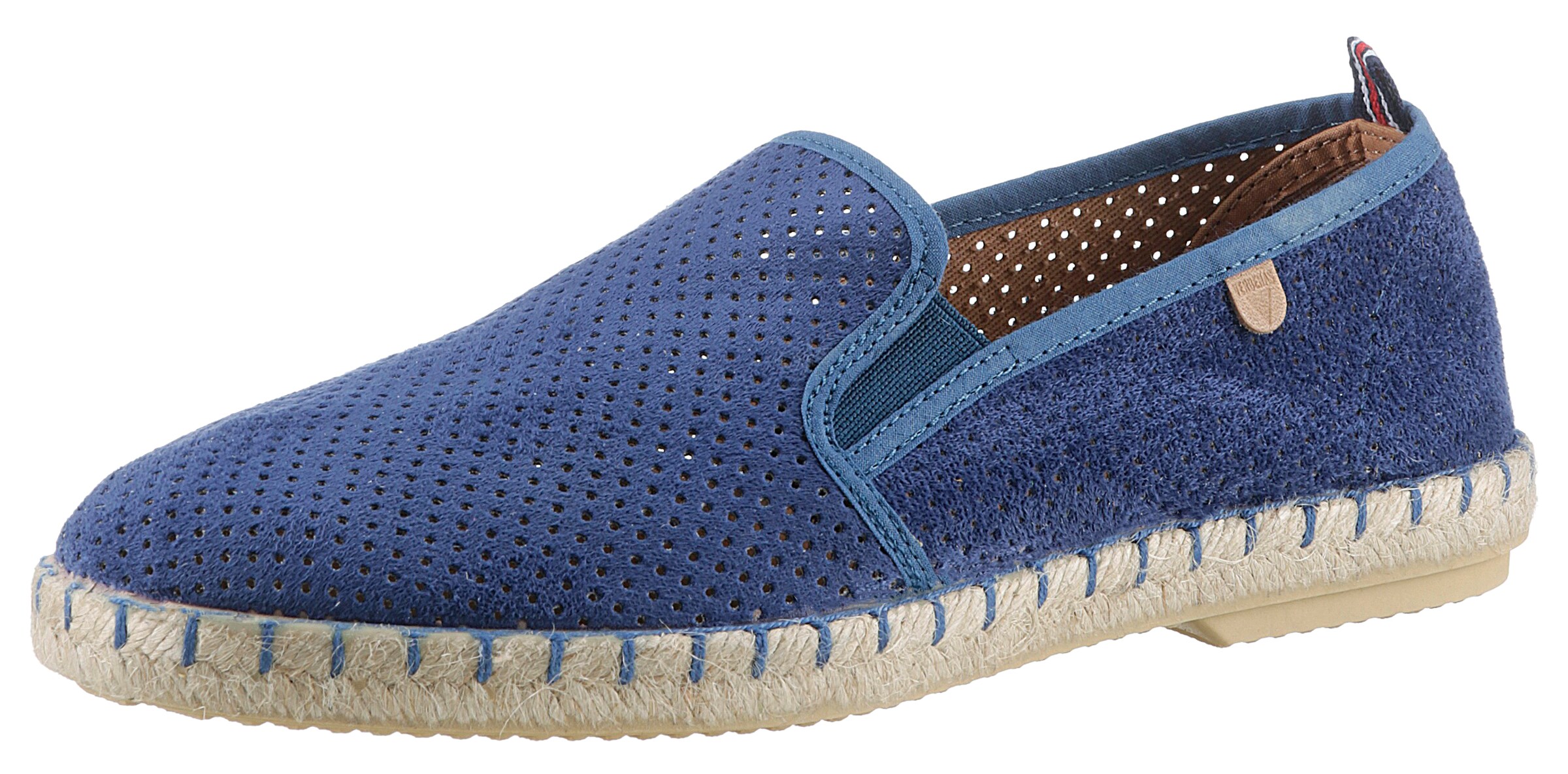 VERBENAS Espadrilles 'Tom Pacific' in Blau: Vorderseite