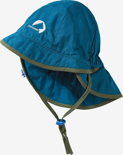 FINKID Hat 'HELLE' in Turquoise / Khaki / White, Item view