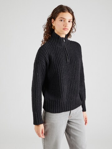 Pullover di PIECES in nero: frontale