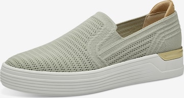 s.Oliver Slip-Ons in Green: front