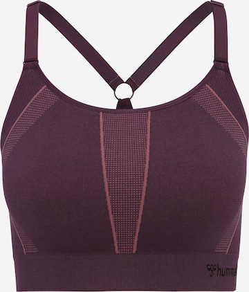 Soutien-gorge de sport 'MT Power' Hummel en violet : devant