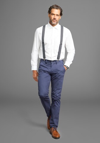 Man's World Suspenders in Blue
