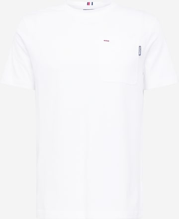 Tricou de la TOMMY HILFIGER pe alb: față