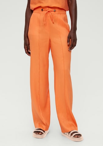 s.Oliver BLACK LABEL Regular Hose in Orange: Vorderseite