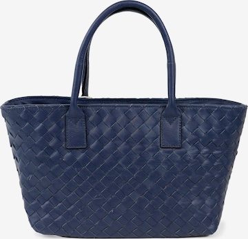 SARA BY JG Handtas 'L'intrecciata' in Blauw: voorkant