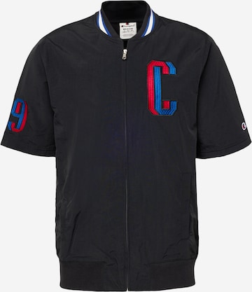 Champion Authentic Athletic ApparelPrijelazna jakna - crna boja: prednji dio