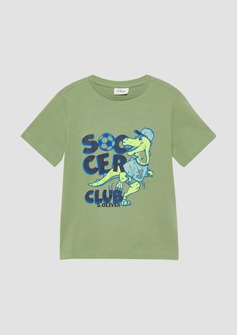 T-Shirt s.Oliver en vert
