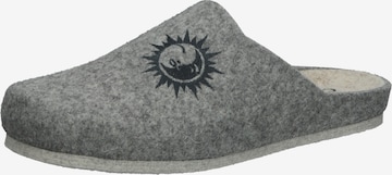 COSMOS COMFORT Slippers in Grey: front