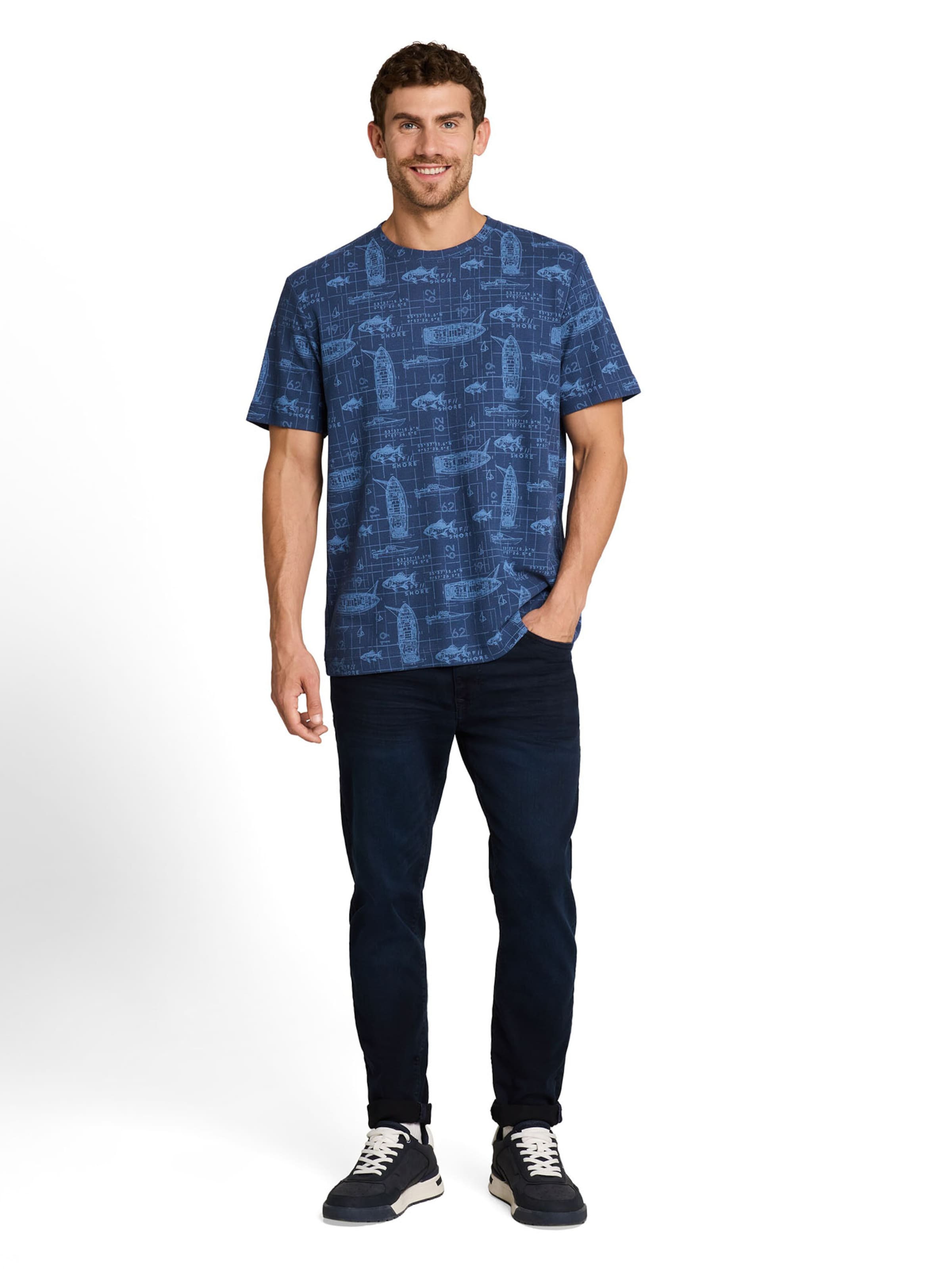 Tricou de la TOM TAILOR pe albastru