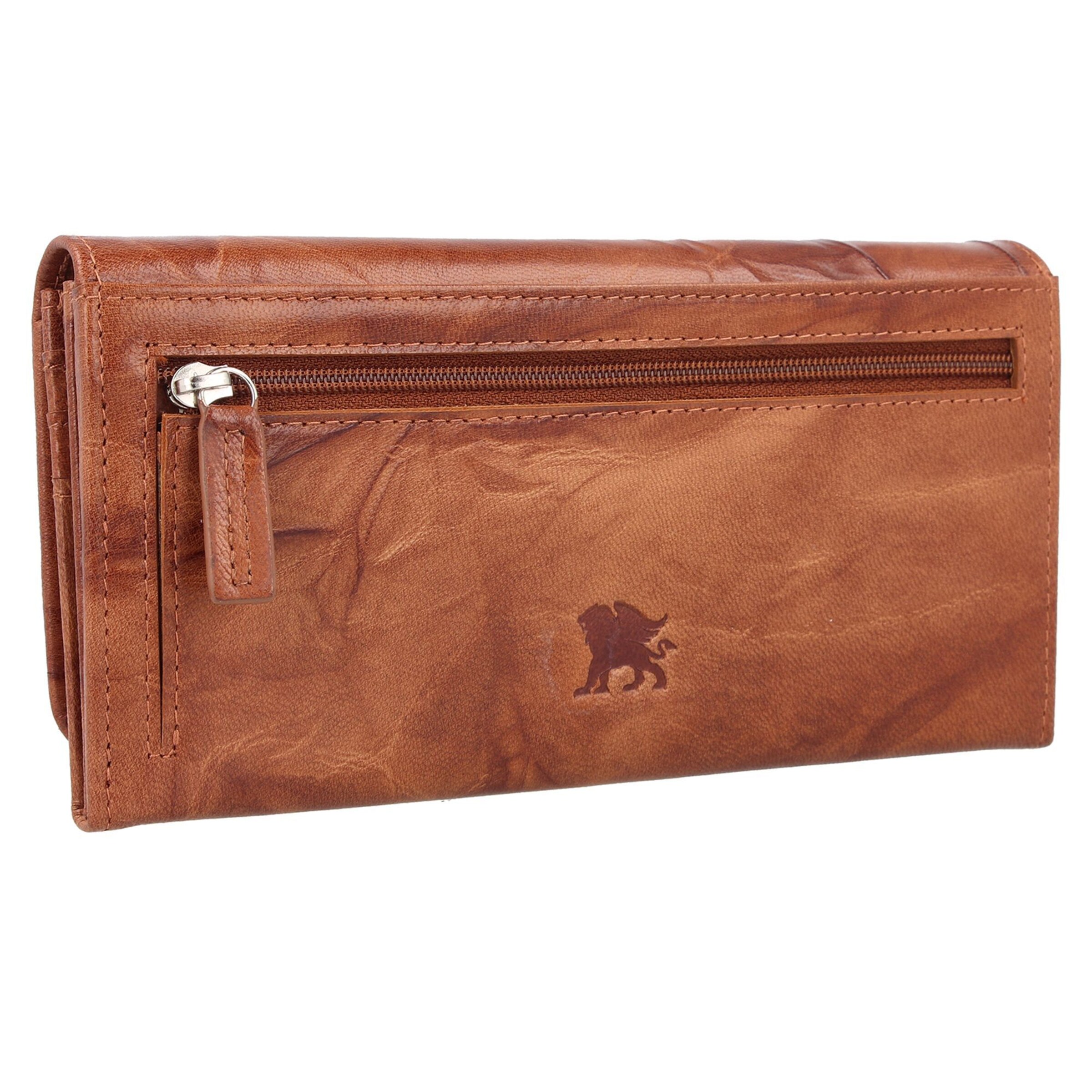 mano Wallet 'Donna Aurona' in Brown