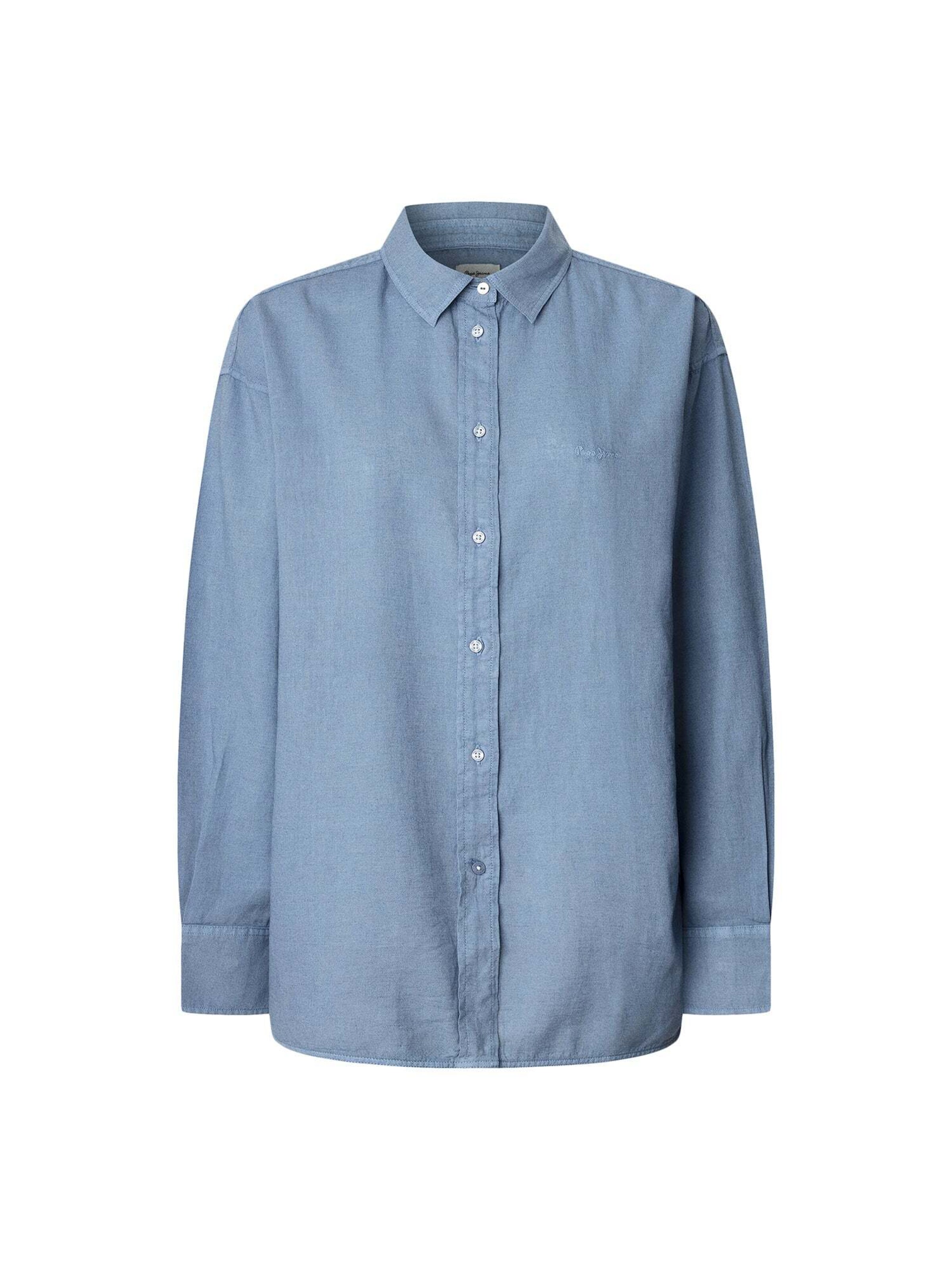 Pepe Jeans Blouse 'Chipper' in Blauw: voorkant