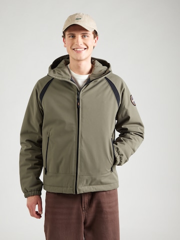 Veste mi-saison 'A-LORZE' NAPAPIJRI en vert : devant
