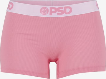 rozā PSD Garās apakšbikses: no priekšpuses