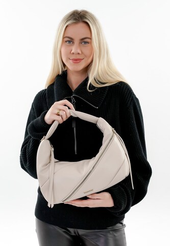 Borsa a sacco 'Nevana' di Emily & Noah in beige