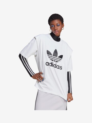 ADIDAS ORIGINALS Тениска 'Always Original' в бяло: отпред