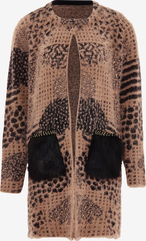 Giacchetta di faina in rosa: frontale