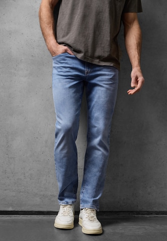 Street One MEN Regular Jeans in Blue: front