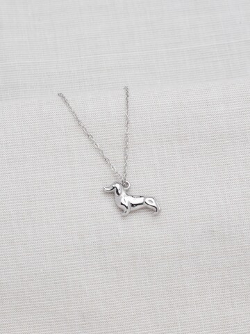 LUUK LIFESTYLE Kette 'Dackel'‌‌‌ in Silber