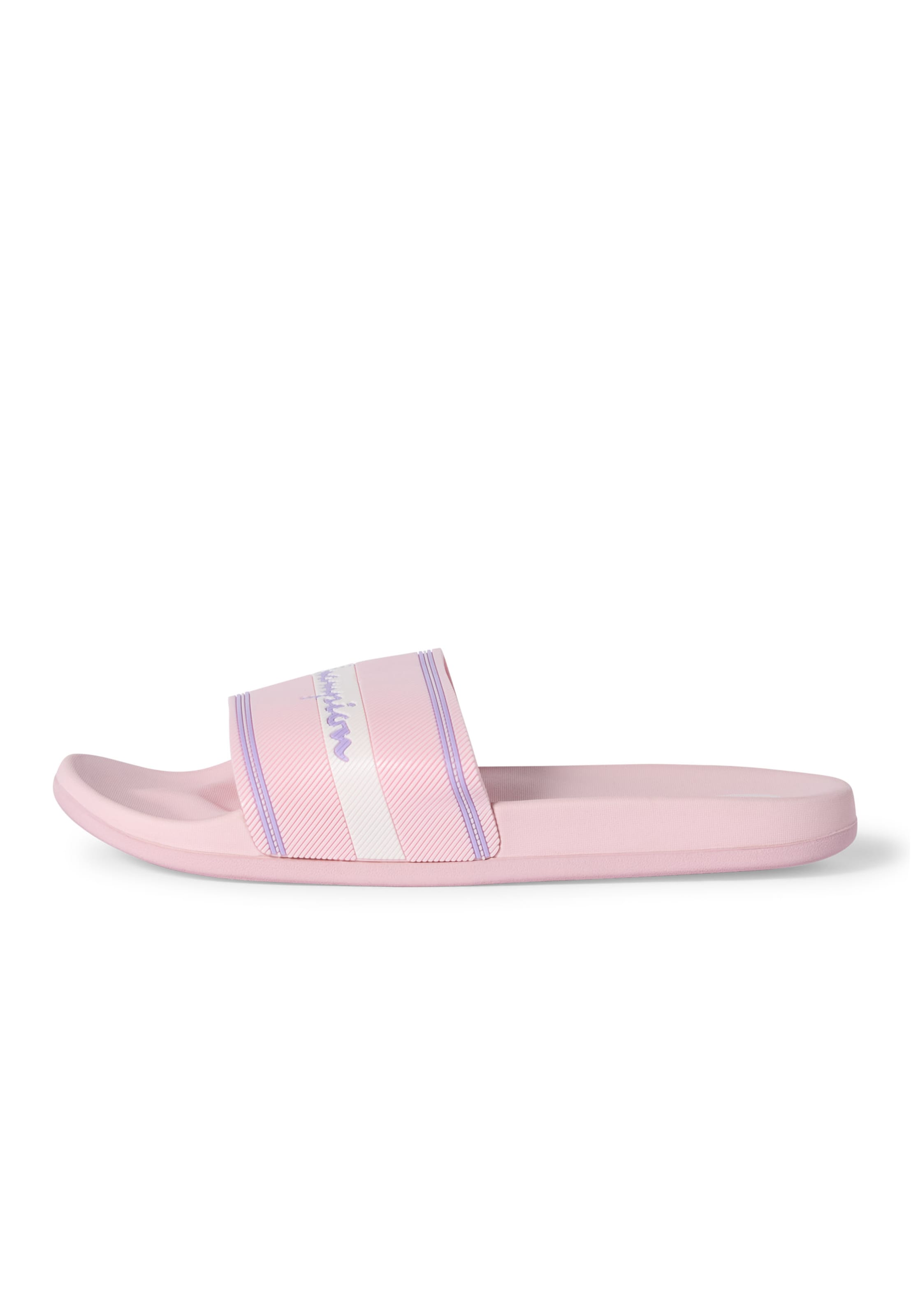 Champion Authentic Athletic Apparel Pantolette in lila / hellpink / weiß, Produktansicht