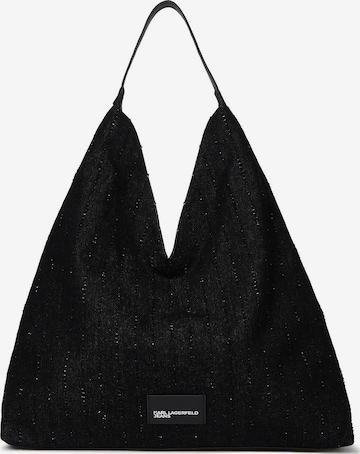 KARL LAGERFELD JEANSShopper torba - crna boja: prednji dio