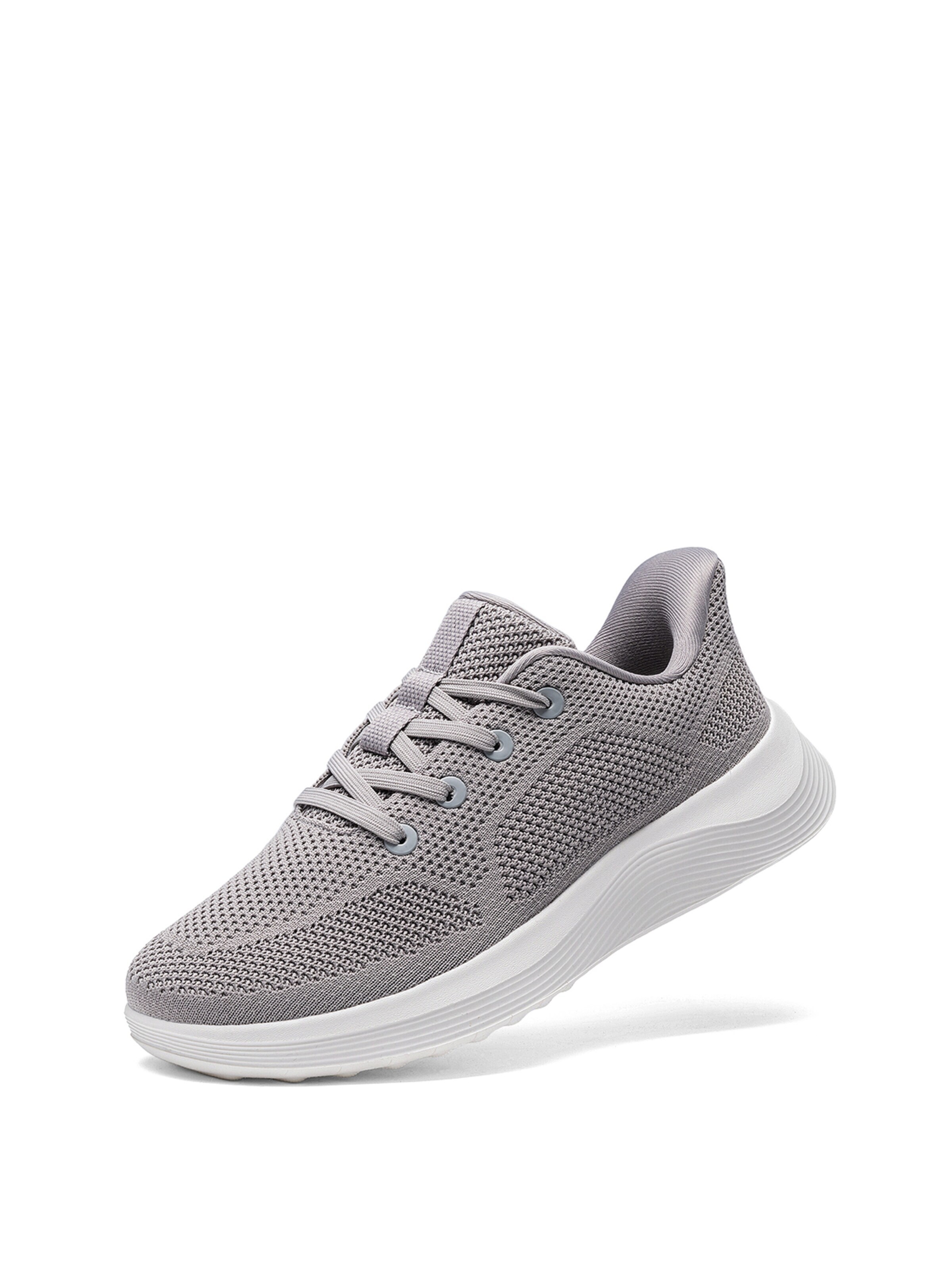 Scarpa stringata sportiva di Bruno Marc in grigio: frontale
