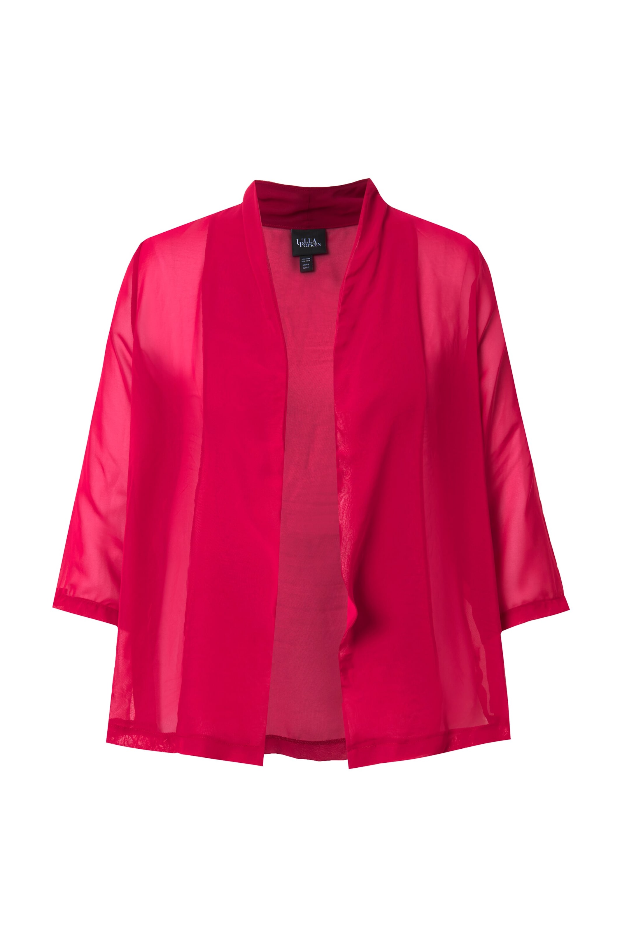 Ulla Popken Tussenjas in Rood: voorkant