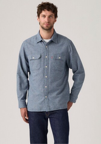 LEVI'S ® Comfort fit Button Up Shirt in Blue: front