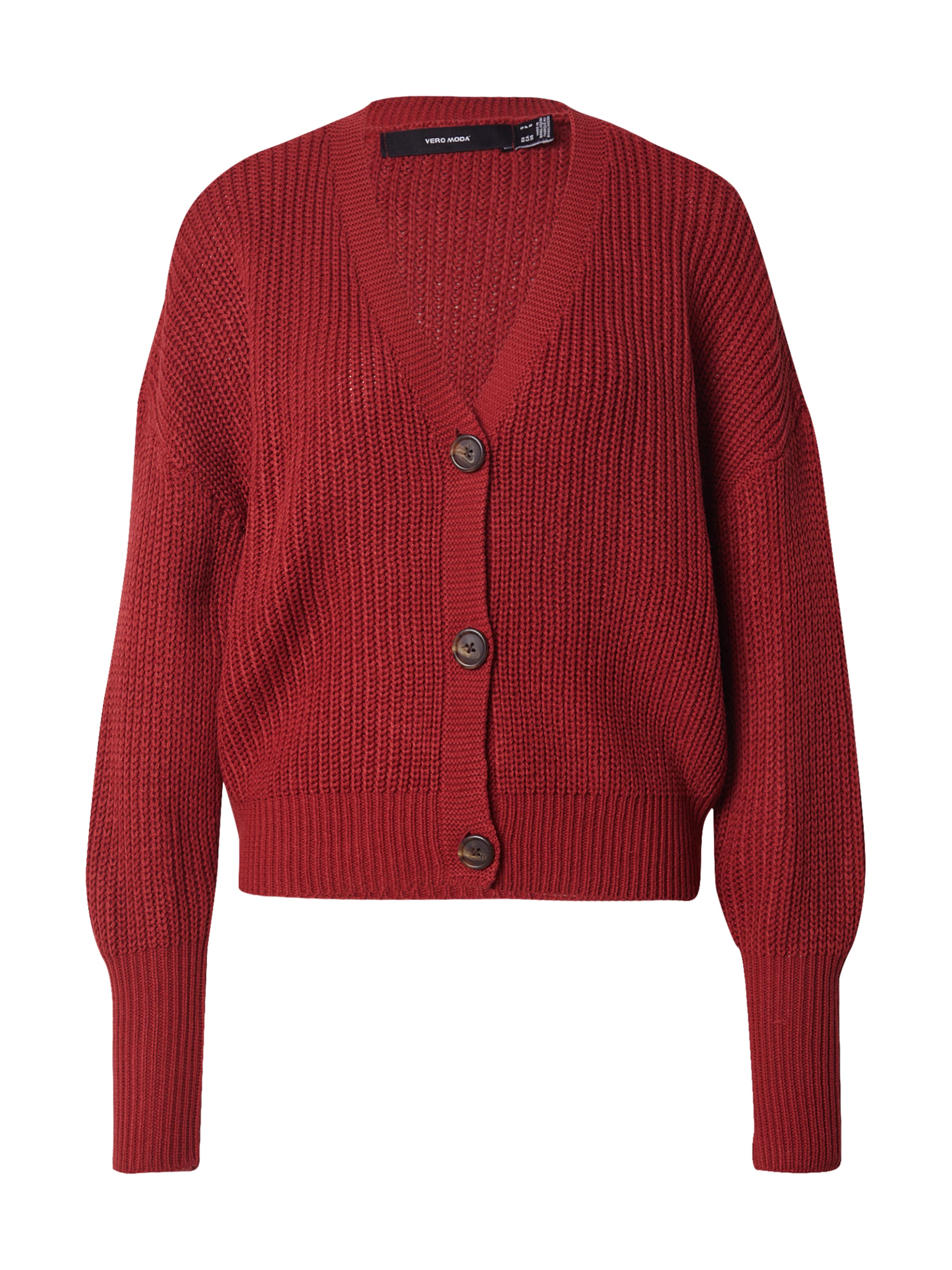 VERO MODA - Cárdigan 'VMLEA' en rojo: frente