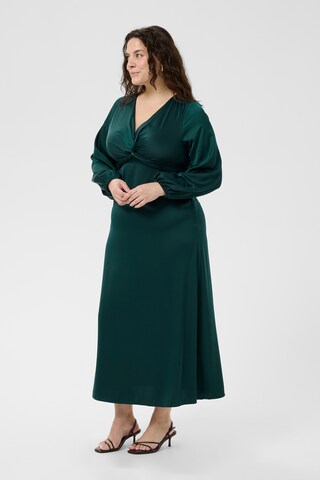 KAFFE CURVE Dress 'KCjamie' in Green: front