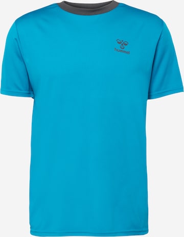 Hummel Functioneel shirt 'STALTIC' in Blauw: voorkant