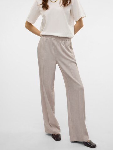 VERO MODA Loose fit Trousers 'VMCASSIDY' in Grey