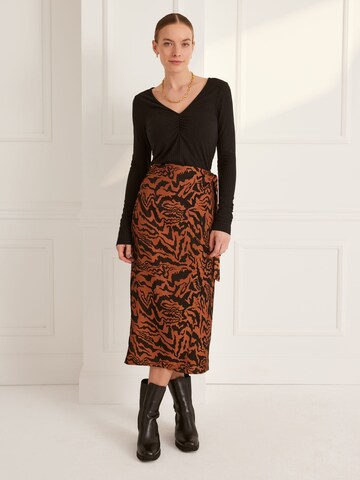 Guido Maria Kretschmer Women Футболка 'Jasmina' в Черный