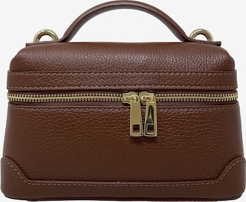 CHICCA BORSE Handtas in Bruin: voorkant