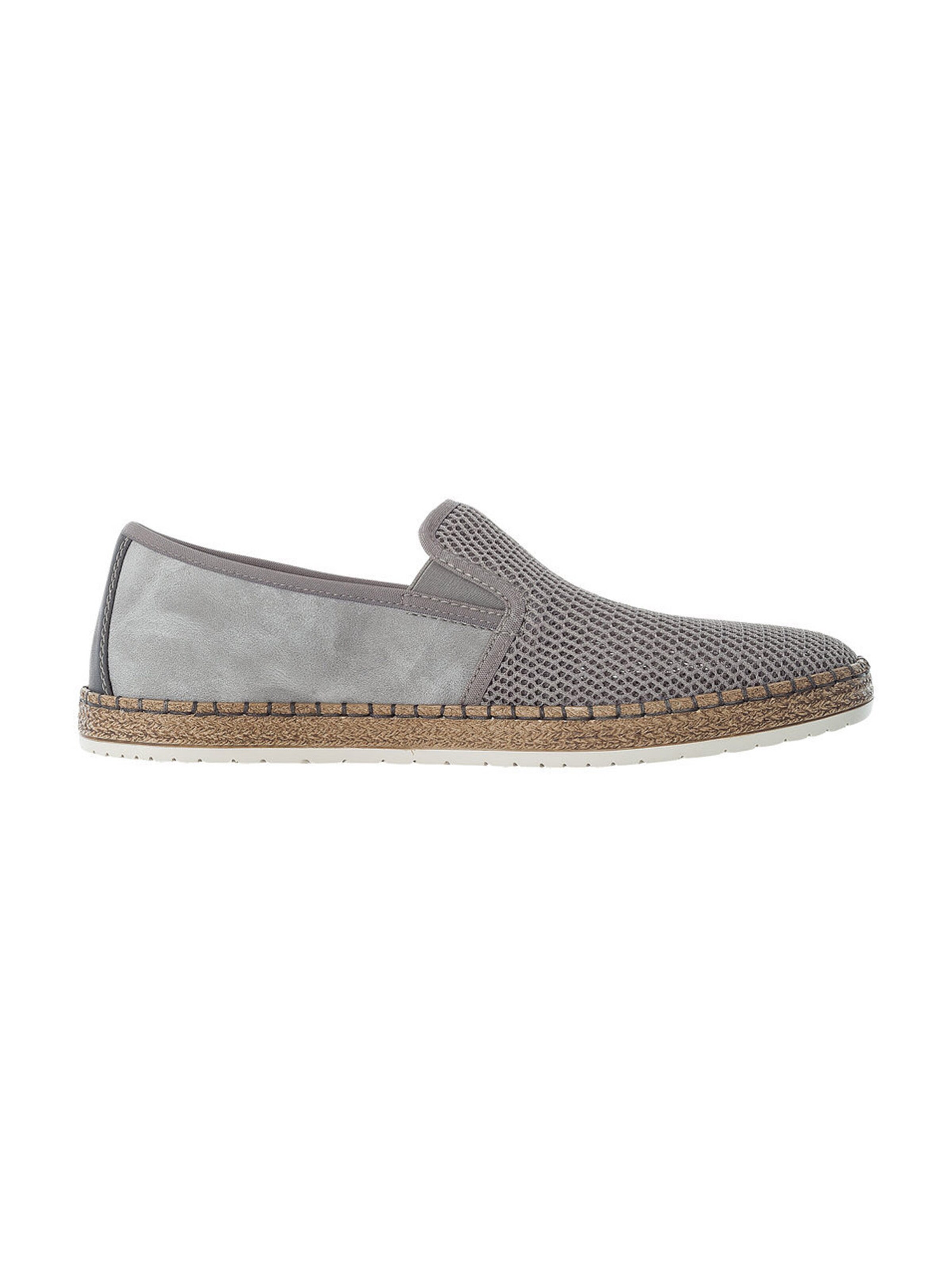 Rieker Espadrilles 'Namur' in Grau