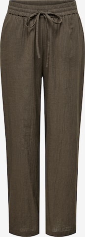 ONLY - Pierna ancha Pantalón 'ONLTIZANA' en marrón: frente