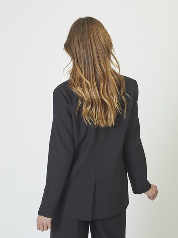 Blazer ' Vola' co'couture en noir