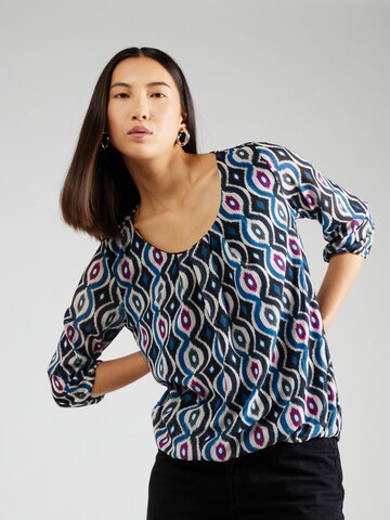 ZABAIONE Blouse 'Mona' in Blue: front