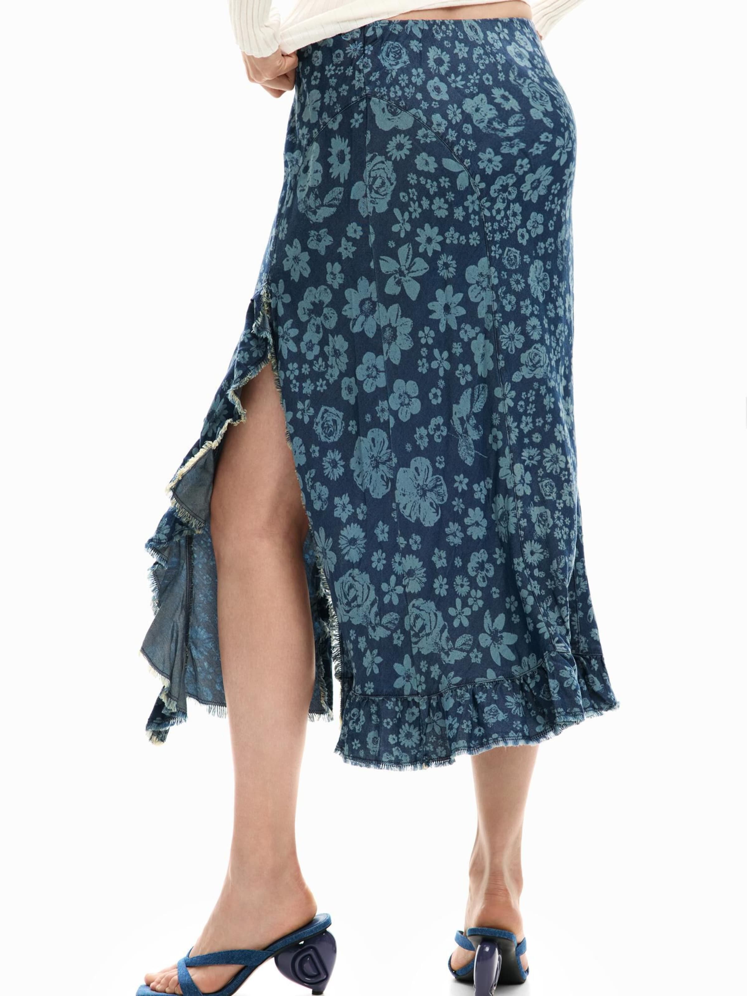 Jupe Desigual en bleu