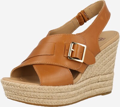 UGG Remsandal 'CLAUDEENE' i karamell, Produktvy