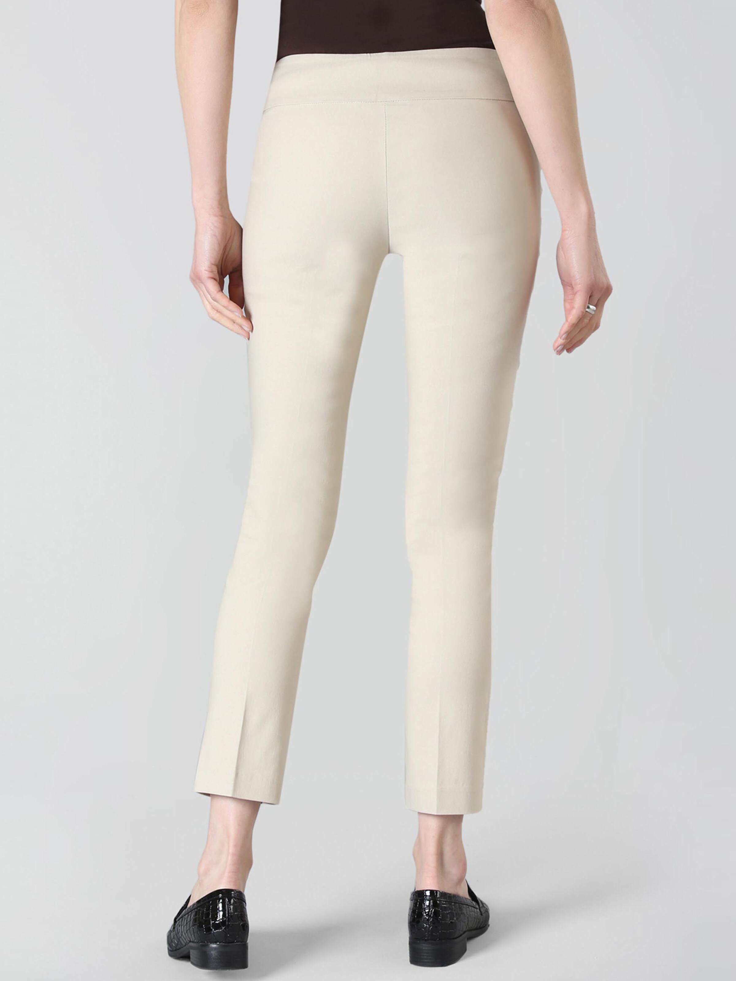 Skinny Pantalon Lisette L en Beige ABOUT YOU