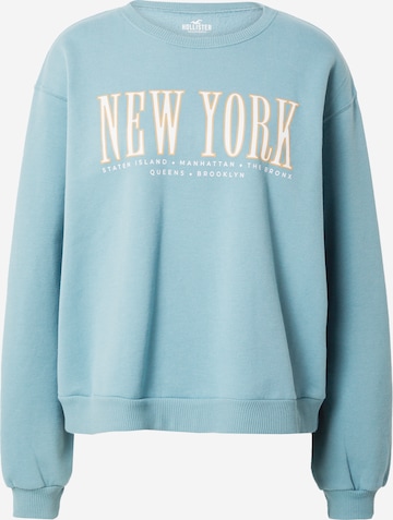 HOLLISTER Sweatshirt in Blauw: voorkant